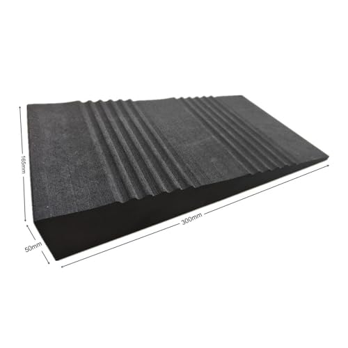 Brick EVA Foam Wedge Block Foot Incline Board Slant Non Slip Lightweight Portable Material Suitable for Stretching Home Fitness, Men High Hardness, 30cmx16.5cmx5cm