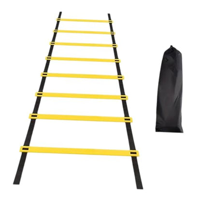 Qianly Agility Ladder Football Speed Ladder Soccer Agility Ladder Workout Agility Ladder Foldable PP Material Improves Coordination Suitable for Fitness