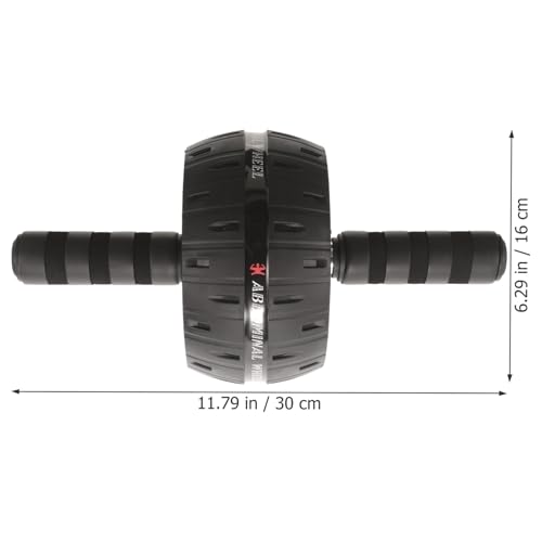 STOBAZA Quiet Exercise Ab Roller Wheel with Knee Pad Material Multi-angle Stability for Abdominal Arms Shoulders Workout Suitable for Men Women Beginners and Experts
