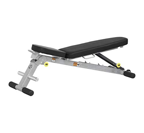 Weight Bench, Adjustable Multi-Position Full-Body Strength Training Bench for Incline & Decline Workouts with Fast, Space-Saving Folding