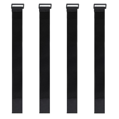 4pcs Leg Exerciser Traction Straps, Pedal Strap for Elliptical Exercise Machine, Fitness Equipment Accessories, Easy to Carry, Assemble and Store, Suitable for Home, Office or Gym Use