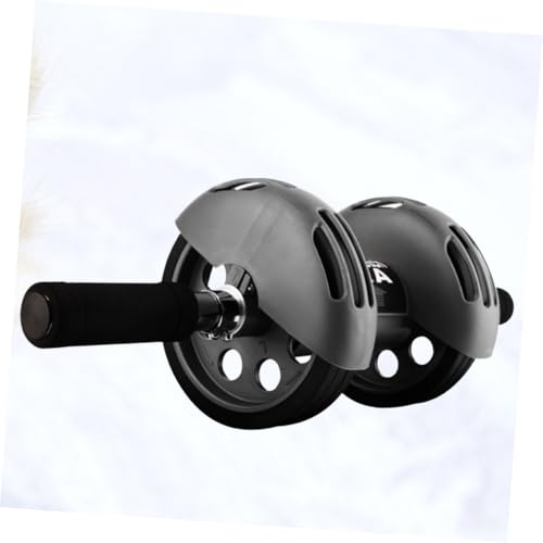 Abaodam Automatic Rebound Wheel Abdominal Roller with Kneeling Pad Wear-resistant Ab Wheel Trainer for Core Strength Muscle Building and Home Gym Fitness