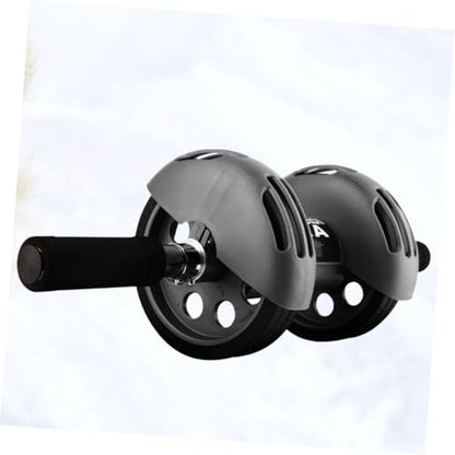 Abaodam Automatic Rebound Wheel Abdominal Roller with Kneeling Pad Wear-resistant Ab Wheel Trainer for Core Strength Muscle Building and Home Gym Fitness