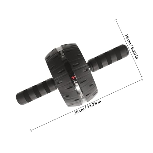 BESPORTBLE Fitness Equipment Ab Roller Wheel with Wide Stable Wheel and Ergonomic Handles for Multi-angle Core Exercise Material Suitable for Men Women Beginners and Experts at Home Gym