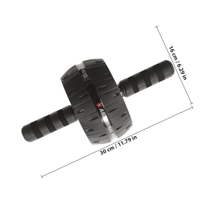 BESPORTBLE Fitness Equipment Ab Roller Wheel with Wide Stable Wheel and Ergonomic Handles for Multi-angle Core Exercise Material Suitable for Men Women Beginners and Experts at Home Gym