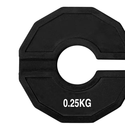 kowaku Fractional Weight Plate Dumbell Weight Easy to Attach Compact Gym Supplies Small Change Plate for Dumbbells Home Gym Workout - size: 0.25kg
