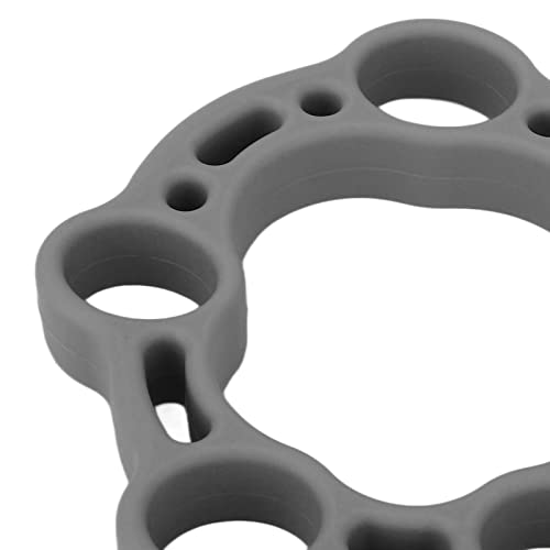 Finger Stretcher Exerciser, Forearm Adjustable Hand, Finger Stretchers, Grip Rings Hand Exerciser for Arthritis Carpal Tunnel Recovery (Grey) - color: Grey
