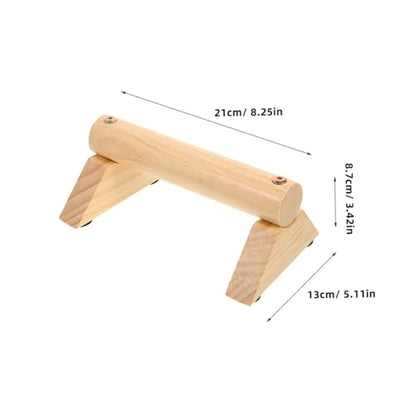 Mikikit 1Set Handles with Non Slip Pads Fitness Equipment for Strengthening Upper and Abdominal Muscles for Home Gym Workouts