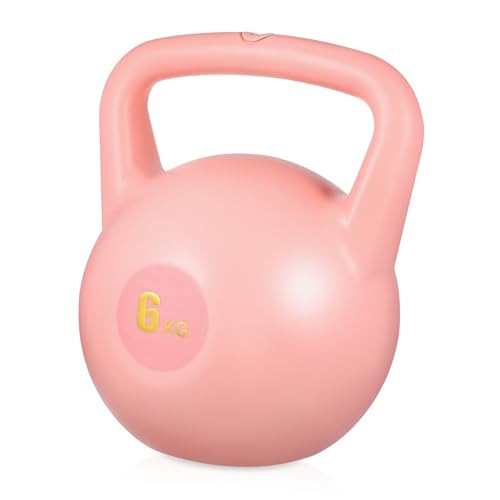 LIOOBO 6kg Water Filled Kettlebell Strength Training Exercise Equipment Dumbbell Kettlebell Weights