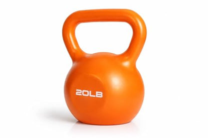 Kettlebell for Strength Training, Durable Weight for Home Gym Workouts, Wide Comfortable Grip Handle for Full Body Fitness