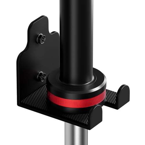 XZHXFX Barbell Wall Holder,Barbell wall Mount Hanger, - color: Black 1 hook