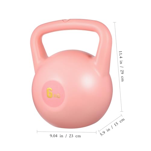 LIOOBO 6kg Water Filled Kettlebell Strength Training Exercise Equipment Dumbbell Kettlebell Weights