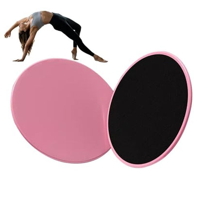 Exercise Core Sliders - ABS 17.5cm Diameter | Pilates Sliding Foot Balance Discs Fitness Gliding Discs | Core Training Yoga Squat Knee Workout Sliders For Home Gym Pilates Exercise Use