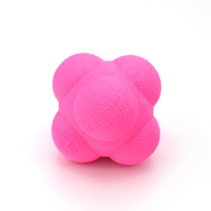 2-Pack Hexagonal Agility Training Balls for improving Hand-Eye Reaction and Agility Coordination Reflex Training Exercises.