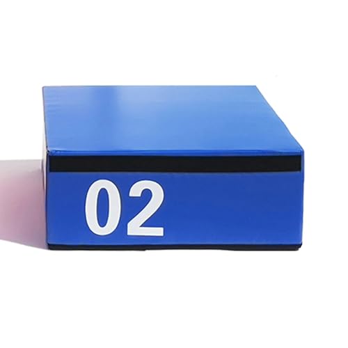Jumping Training Box,Foam Plyometric Box, Used for Jump Training and Adjustment, Stackable Plywood Box, Plywood Box, Soft Box for Jump Training and Fitness Training - size: 90*75*30cm