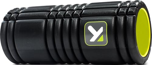 TriggerPoint Grid 1.0 Foam Roller - 13" Multi-Density Massage Roller for Deep Tissue & Muscle Recovery - Relieves Tight, Sore Muscles & Kinks, Improves Mobility & Circulation - Targets Key Body Parts - color: Black