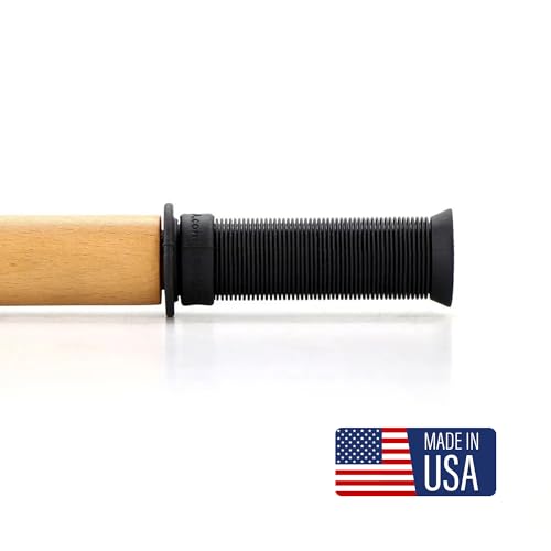 Tiger Tail ReGreen 18" Wood Roller - Handheld, Deep Tissue Wood Roller, Body Massage and Myofascial Release Tool for Legs, Neck, Calves, Thighs, Shins & Back, Made in USA