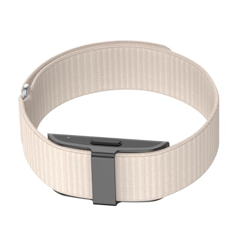 CAMTOVGCA Nylon Loop Compatible with Hume Band, Nylon Replacement Strap, Soft Adjustable Breathable Sport Wristband for Fitness Tracker - color: Pink