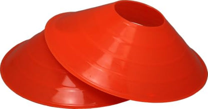 Multi Colored Sports Disc Cones with Carrier (Set of 50)