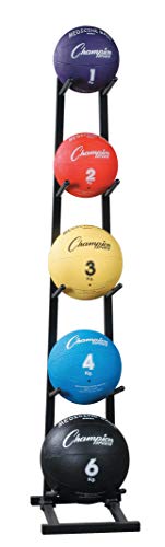 Champion Sports Medicine Ball Storage – Durable Racks & Trees for Organized Gym, Fitness & Sports Storage