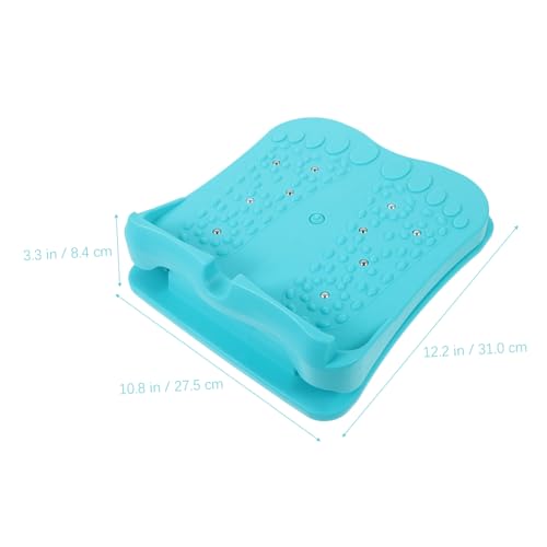 Folding Fitness Pedal with Resistance Stretch Standing Board for Rehabilitation and Acupoint Massage Portable to Weight Capacity for Home