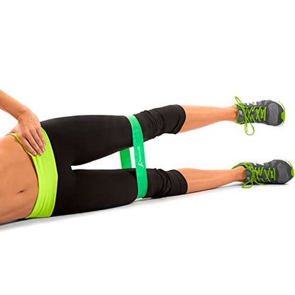 ProsourceFit Loop Resistance Bands Set of 3, 2-inch Wide for Leg Exercises and Physical Therapy - color: Multicolor