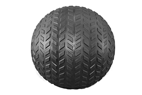 POWERT Slam Ball Weighted Ball Core Muscle Cardio Workout |Easy to Grip Tread & Heavy Duty Durable Rubber Shell - style: F--20 lbs