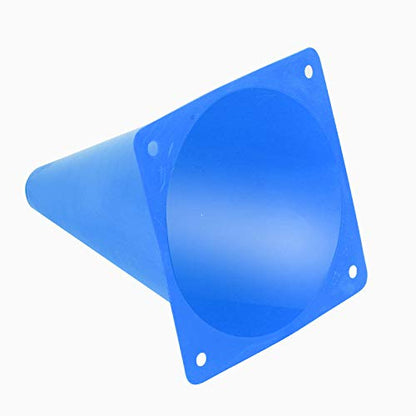 30 Pack 7 Inches Sports Training Cones, Blue Traffic Cones with Rounded Edges for Safety, Soccer, Football, Basketball Coaching, Agility, Drill Training, Field Marker Cones