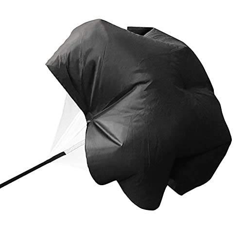 Running Speed Training 56" Parachute with Adjustable Strap Speed Chute Resistance Running Parachute for Adults