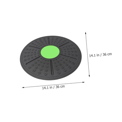 Toddmomy Balance Training Board with Massage Points Durable Equilibrium Fitness Tool for Yoga Rehabilitation and Posture Improvement Non Slip Balance Exercise Equipment for Home and Gym Use