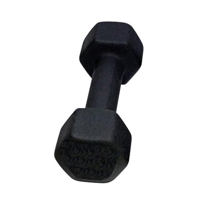 Neoprene Dumbbell, Single Weight for Strength Training, Muscle Toning, and Rehab, Non-Slip Grip & Anti-Roll Design