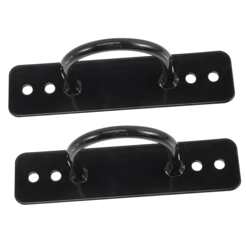 MAGICLULU 2Pcs Battle Rope Anchor Wall Ceiling Mount for Gym Rope Accessories Securely Holds Fitness Equipment Indoors Outdoors for Suspension Straps Gymnastic