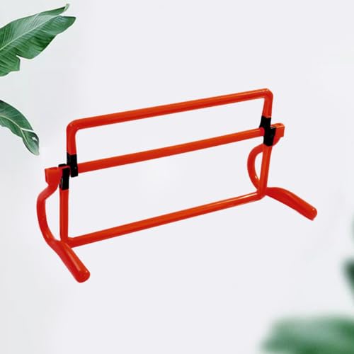 KESYOO Detachable Soccer Training Hurdles Red Agility Equipment Mini Exercise Obstacles Indoor Outdoor Speed Training Accessories - color: red