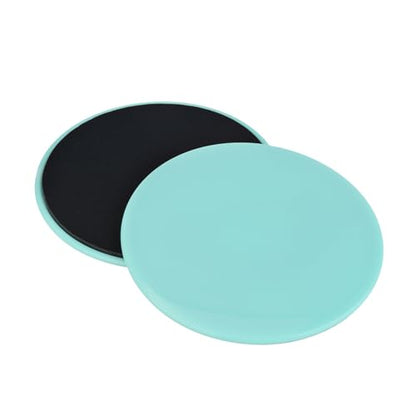 2PCS Core Sliding Discs, 7.0 in Dual Sided Exercise Sliders Sport Workout Turf for Carpet Hardwood Floor