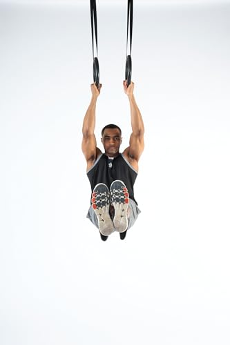 Black Mountain Products 1200lbs Rated Multi-Use Exercise Gymnastics Rings