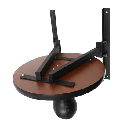 Speed Bag Platform, Heavy Duty Boxing Speed Bag, Adjustable Height Boxing Training Equipment with Punching Ball, Wall-Mounted Boxing Speedbag, Suitable for Home Fitness, Gym, Boxing Enthusiast, Black