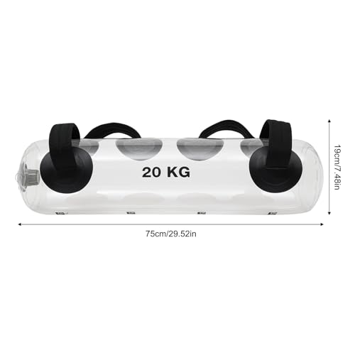 Water Weights Aqua Bag - Dual-Purpose Water Punching Bag, Sandbag Alternative for Strength Training, Portable Stability Fitness Equipment for Gyms, Homes, Sports Halls (44lbs)