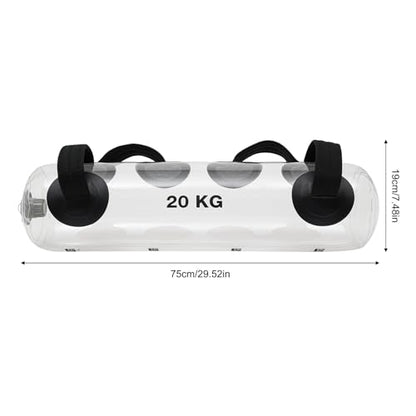 Water Weights Aqua Bag - Dual-Purpose Water Punching Bag, Sandbag Alternative for Strength Training, Portable Stability Fitness Equipment for Gyms, Homes, Sports Halls (44lbs)