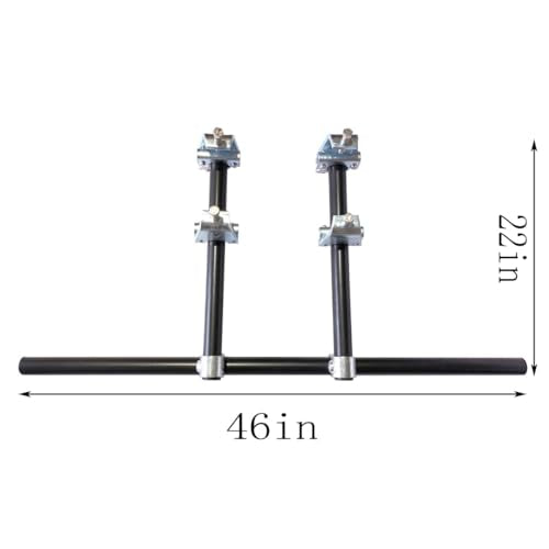 I Beam Pull Up Bar, Made with 1-1/4" Steel Tube, 0.12 Inches Thick. Fits All I-beam Models, Maximum Load 700 Lbs.