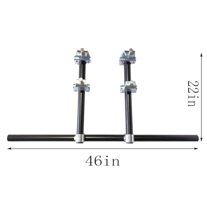 I Beam Pull Up Bar, Made with 1-1/4" Steel Tube, 0.12 Inches Thick. Fits All I-beam Models, Maximum Load 700 Lbs.