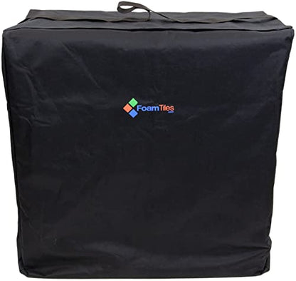 IncStores Foam Flooring Tiles Carrying Case | Easy Transportation of High-Density Interlocking Foam Tiles for Floor Protection in Your Trade Show, Exercise, and Play Areas