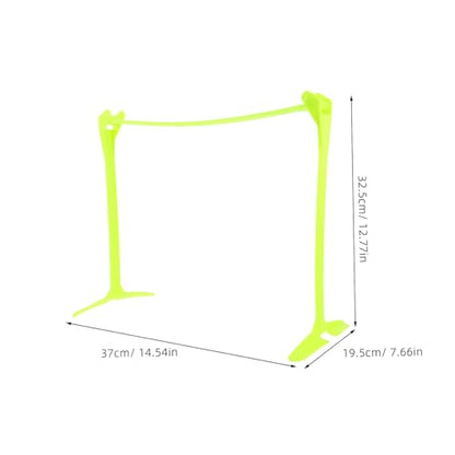 POPETPOP Adjustable Height Agility Training Hurdle for Soccer Foldable Speed Hurdles for Enhanced Coordination and Jumping Skills Compact Design for Easy Storage and Transport