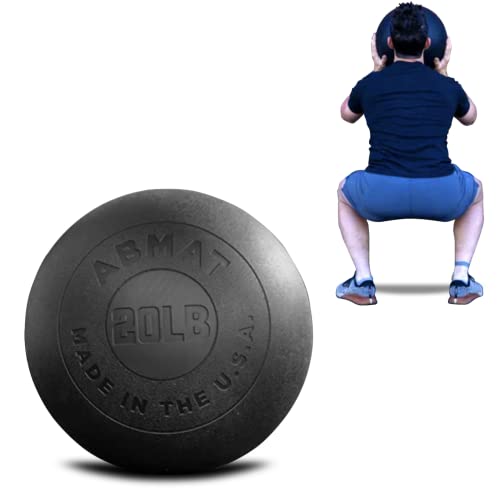 ABMAT Medicine Ball (10) - Indestructible Med Ball for Weighted wall Balls, slam Balls, HIIT Exercises, Strength Training and Balance Training