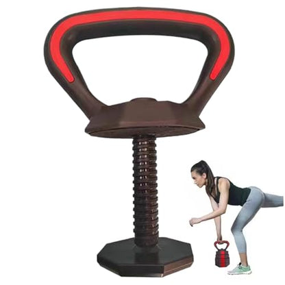 Adjustable Kettlebell Converter Handle Non-Slip Dumbbell Grip for Home Gym