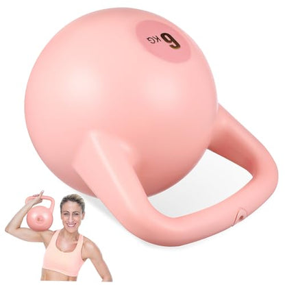 Water Filled Kettlebell Portable Compact Design Smooth Grip for Men Women Gym Workouts Strength Training Exercise Equipment for Home Travel