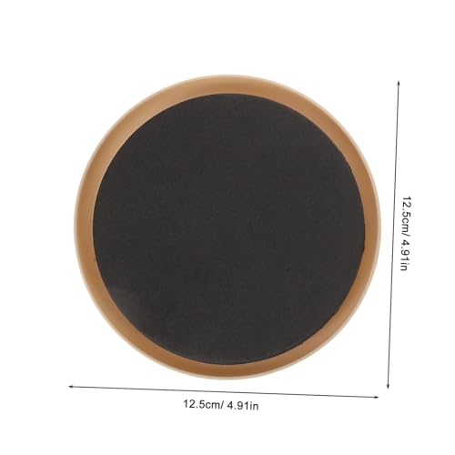 5pcs Carpet Hardwood Furniture Sliders Sliding Pads for Tables Chairs Desks Cabinets Noiseless Moving Gliders for Floor Protection - size: 12.50X12.50X1.00CM
