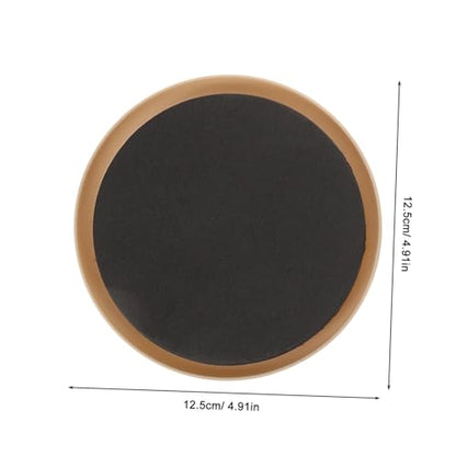 5pcs Carpet Hardwood Furniture Sliders Sliding Pads for Tables Chairs Desks Cabinets Noiseless Moving Gliders for Floor Protection - size: 12.50X12.50X1.00CM