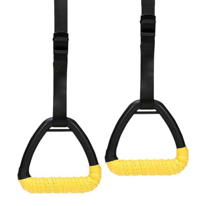 Pull Up Rings with Adjustable Straps