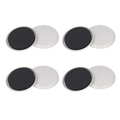 Garosa 8Pcs Furniture Sliders, Plastic with EVA Floor Protectors, Reduce Noise and Enhance Movement for Carpet and Hardwood Floors (5 Inch) - size: 5 Inch