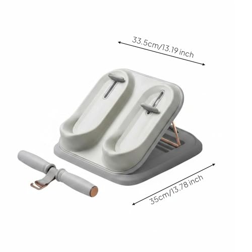 Foldable Calf Stretching Board Arch Training Slant Board Rehabilitation Calf Stretcher for Athletes , Gray